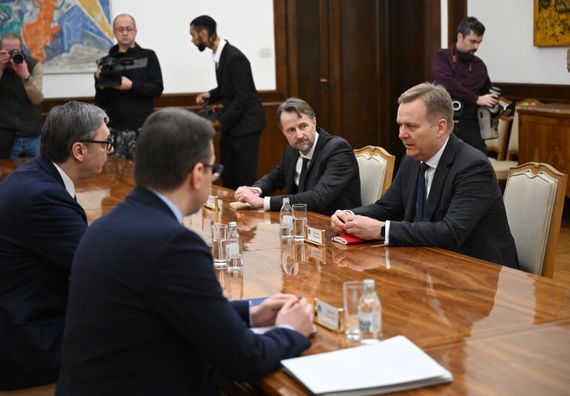 Састанак са специјалним изаслаником Европске уније за дијалог Београда и Приштине