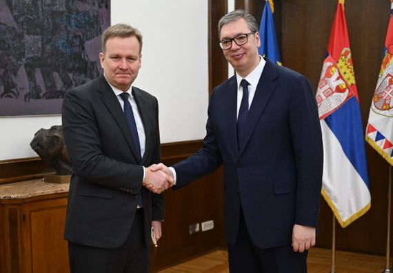 Састанак са специјалним изаслаником Европске уније за дијалог Београда и Приштине