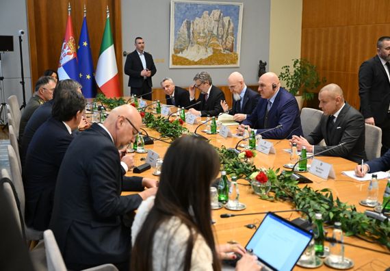 Sastanak sa ministrom odbrane Republike Italije