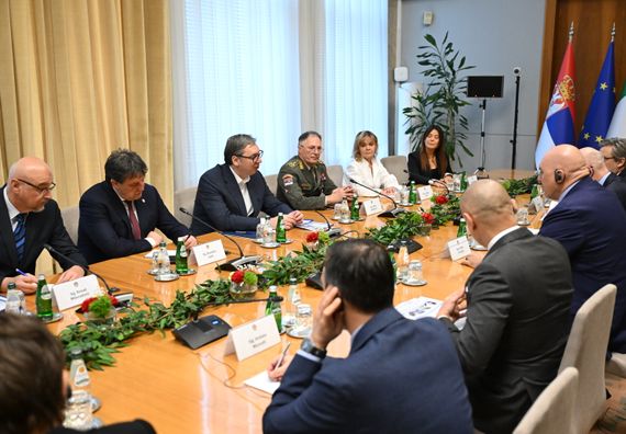 Sastanak sa ministrom odbrane Republike Italije