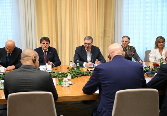 Sastanak sa ministrom odbrane Republike Italije