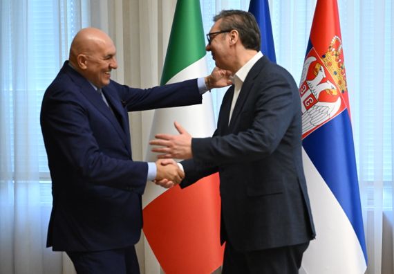Sastanak sa ministrom odbrane Republike Italije