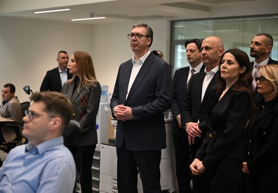 Obilazak rekonstruisanog Nacionalnog dispečerskog centra Elektromreže Srbije