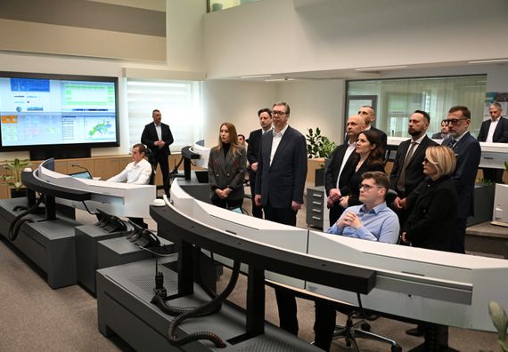 Obilazak rekonstruisanog Nacionalnog dispečerskog centra Elektromreže Srbije
