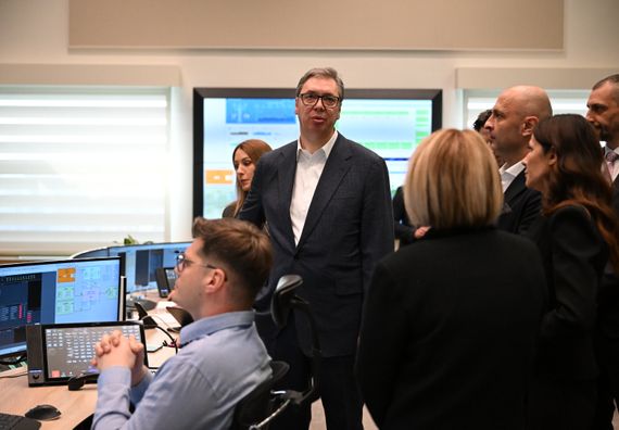 Obilazak rekonstruisanog Nacionalnog dispečerskog centra Elektromreže Srbije