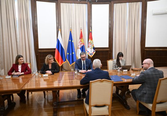Sastanak sa ambasadorom Ruske Federacije u Srbiji