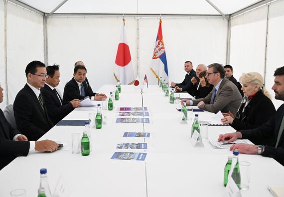 Церемонија обележавања почетка радова на изградњи иновативног центра Тоyo Tire Serbia