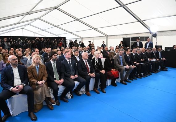 Церемонија обележавања почетка радова на изградњи иновативног центра Тоyo Tire Serbia