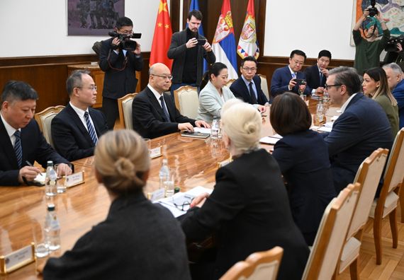 Састанак са гувернером кинеске провинције Хебеи и председником HBIS групе