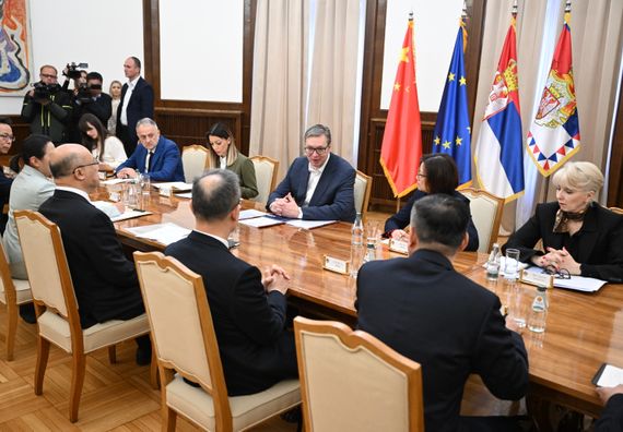 Састанак са гувернером кинеске провинције Хебеи и председником HBIS групе