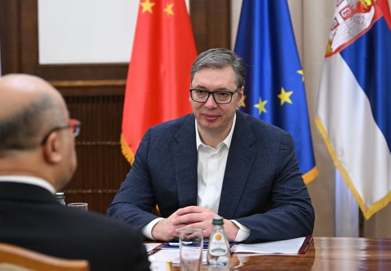 Састанак са гувернером кинеске провинције Хебеи и председником HBIS групе