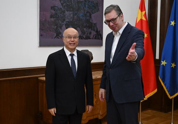 Састанак са гувернером кинеске провинције Хебеи и председником HBIS групе