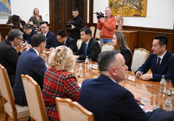 Састанак са представницима делегације корпорације Shandong Hi-Speed Group