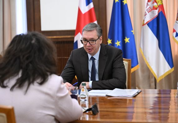 Састанак са специјалном изасланицом Уједињеног Краљевства Велике Британије и Северне Ирске за Западни Балкан