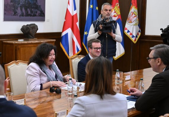 Састанак са специјалном изасланицом Уједињеног Краљевства Велике Британије и Северне Ирске за Западни Балкан