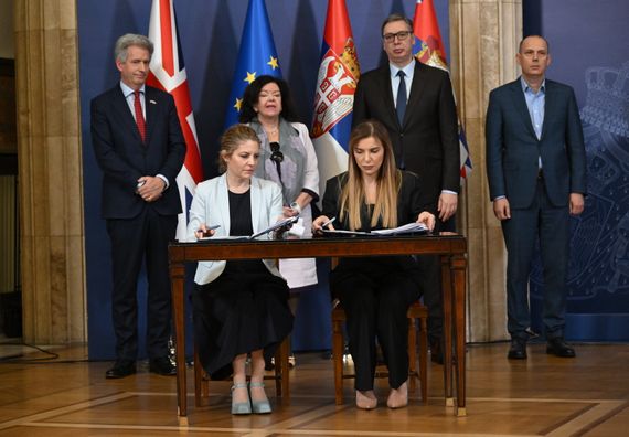 Састанак са специјалном изасланицом Уједињеног Краљевства Велике Британије и Северне Ирске за Западни Балкан