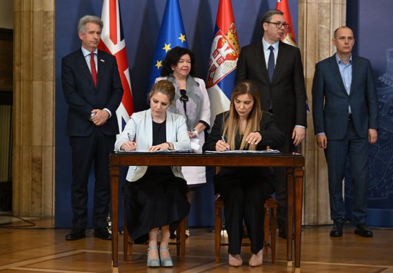 Састанак са специјалном изасланицом Уједињеног Краљевства Велике Британије и Северне Ирске за Западни Балкан