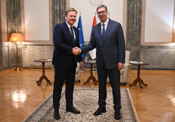 Sastanak sa specijalnim predstavnikom Evropske unije za dijalog Beograda i Prištine