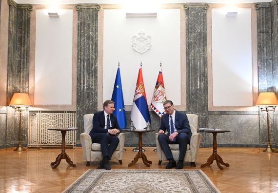 Sastanak sa specijalnim predstavnikom Evropske unije za dijalog Beograda i Prištine