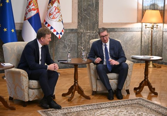 Sastanak sa specijalnim predstavnikom Evropske unije za dijalog Beograda i Prištine