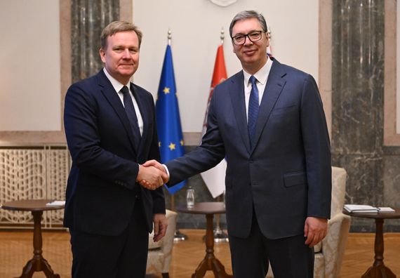 Sastanak sa specijalnim predstavnikom Evropske unije za dijalog Beograda i Prištine