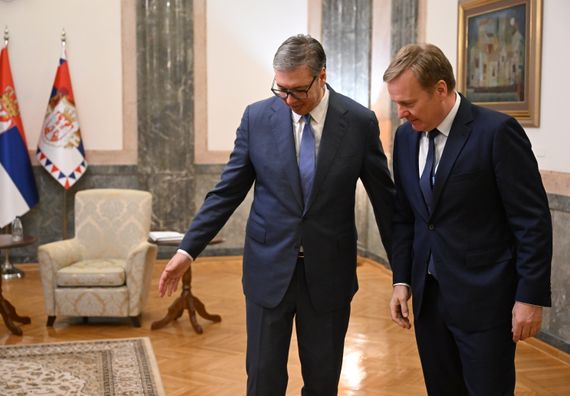 Sastanak sa specijalnim predstavnikom Evropske unije za dijalog Beograda i Prištine