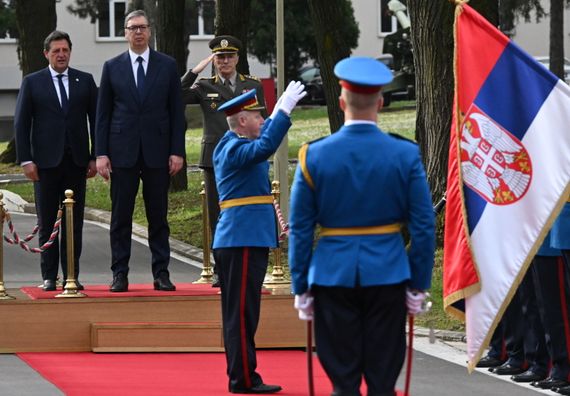 Састанак са највишим руководством Министарства одбране и Војске Србије