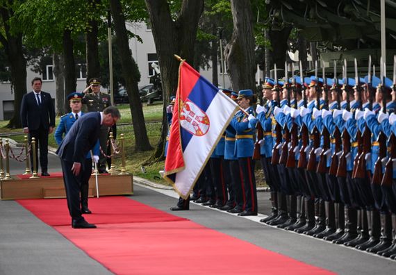 Састанак са највишим руководством Министарства одбране и Војске Србије