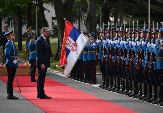 Састанак са највишим руководством Министарства одбране и Војске Србије