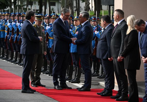 Састанак са највишим руководством Министарства одбране и Војске Србије