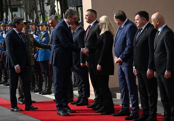 Састанак са највишим руководством Министарства одбране и Војске Србије