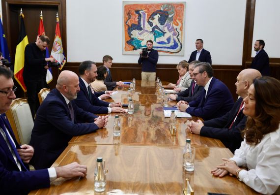 Састанак са потпредседником Владе Краљевине Белгије