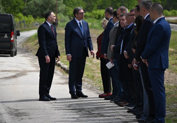 Отварање новог железничког моста у Томашевцу