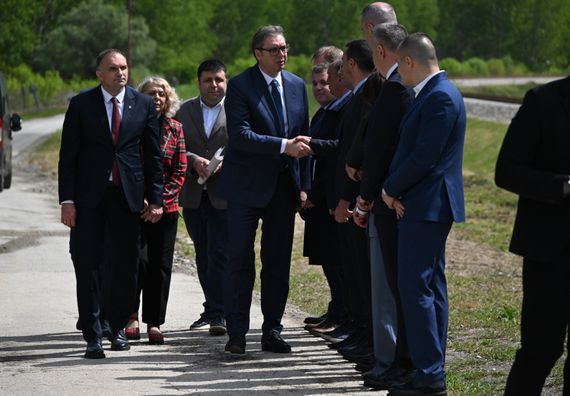 Отварање новог железничког моста у Томашевцу