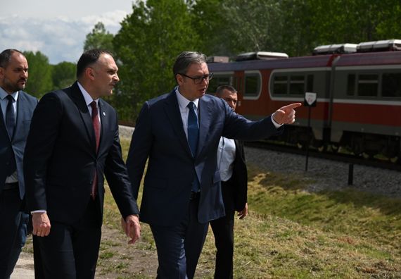 Отварање новог железничког моста у Томашевцу