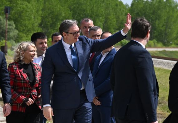 Отварање новог железничког моста у Томашевцу