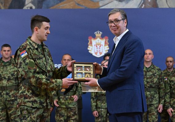 Пријем за припаднике Војске Србије