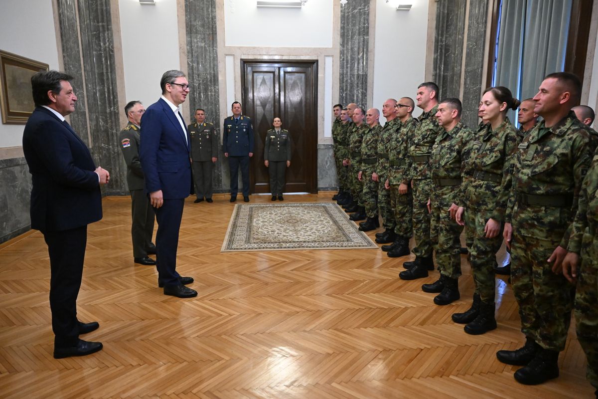 Prijem za pripadnike Vojske Srbije