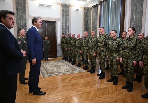 Пријем за припаднике Војске Србије