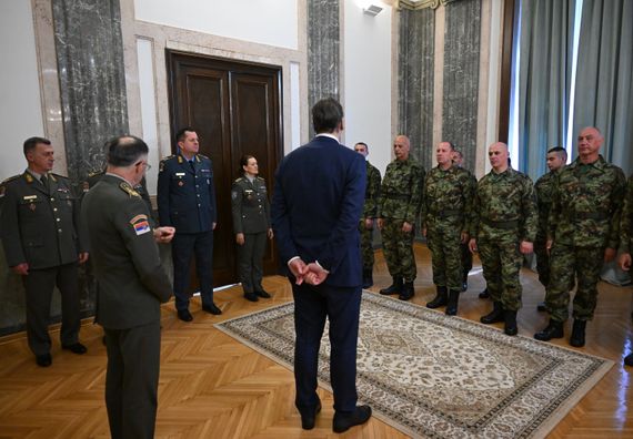 Пријем за припаднике Војске Србије