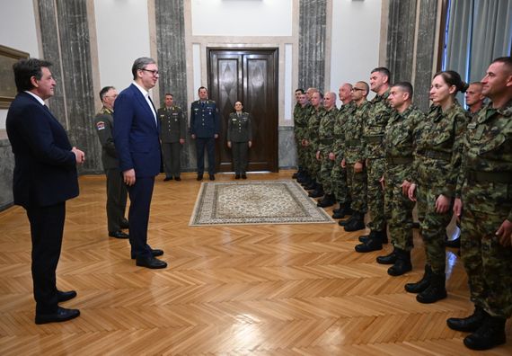 Пријем за припаднике Војске Србије