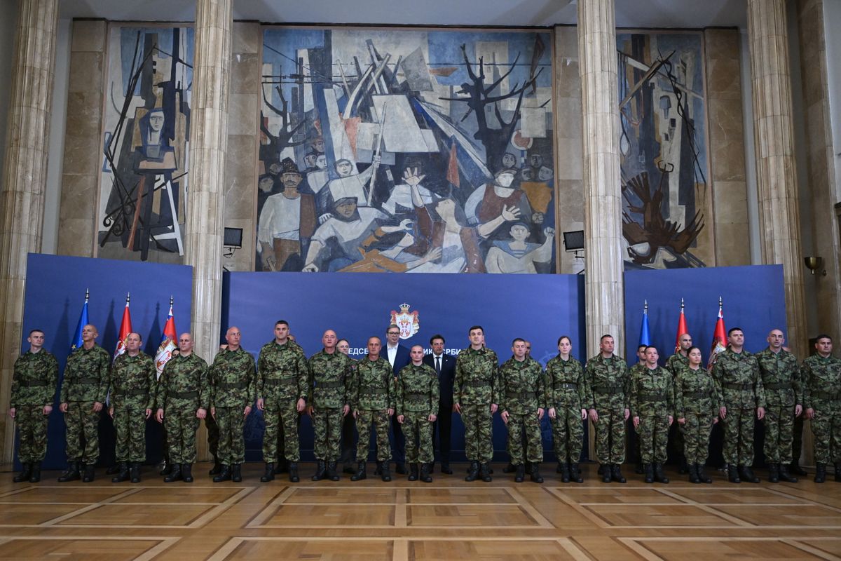 Prijem za pripadnike Vojske Srbije