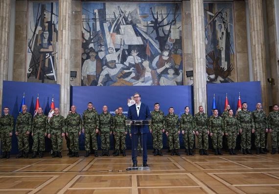 Пријем за припаднике Војске Србије