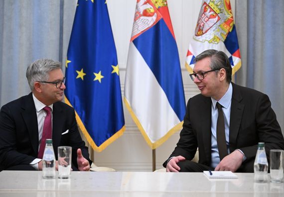 Састанак са европским комесаром за унутрашње послове и миграције