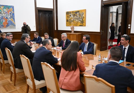 Састанак са европским комесаром за унутрашње послове и миграције