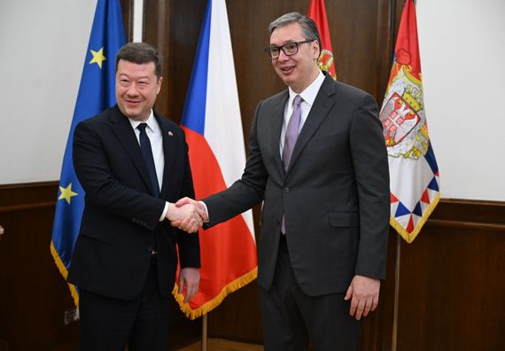 Састанак са председником Представничког дома Парламента Чешке Републике
