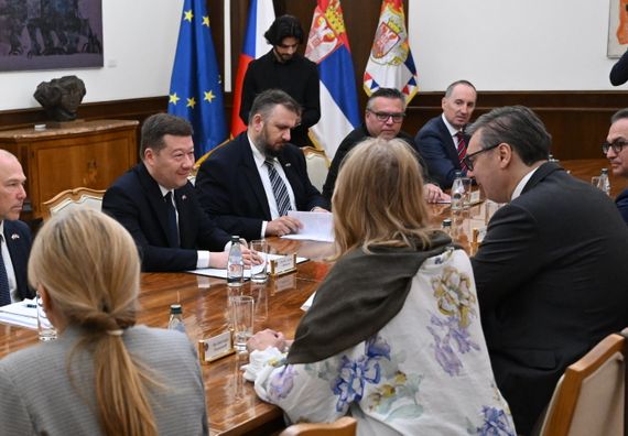 Састанак са председником Представничког дома Парламента Чешке Републике