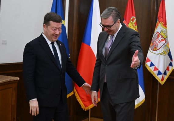 Састанак са председником Представничког дома Парламента Чешке Републике