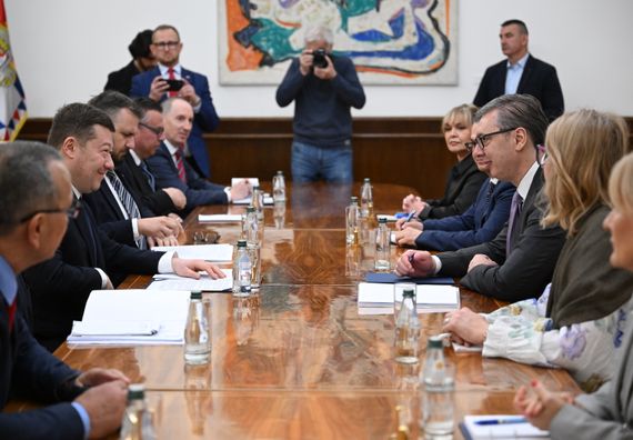 Састанак са председником Представничког дома Парламента Чешке Републике