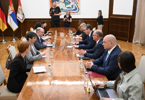 Sastanak sa državnim sekretarom u Caveznom ministarstvu za ekonomsku saradnju i razvoj SR Nemačke